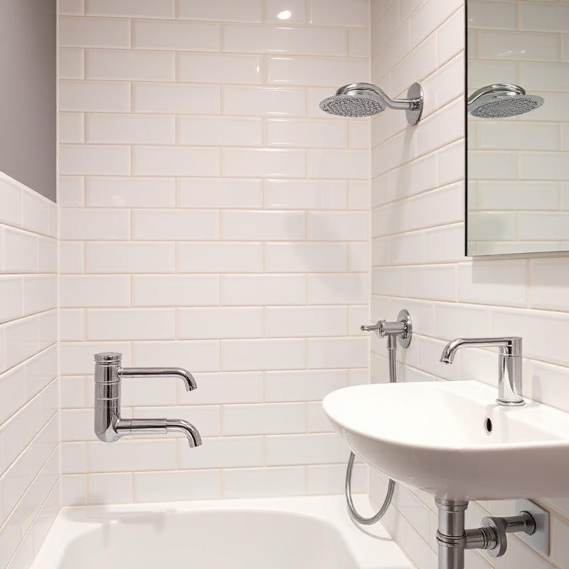 Bathroom fixture installation
