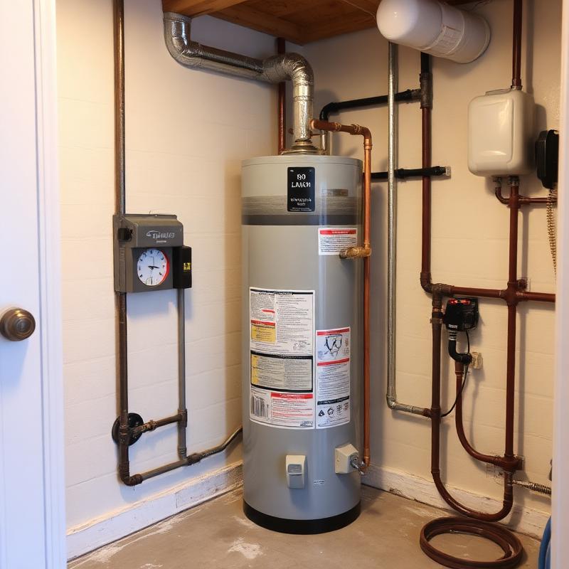 Water heater installation